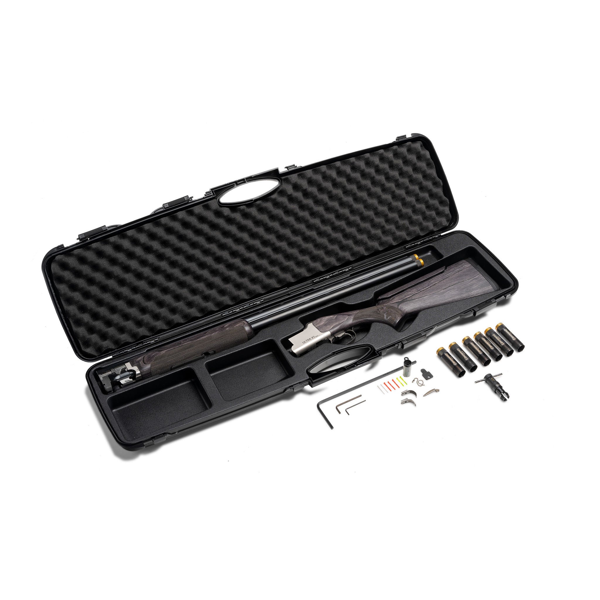 ULTRA XS BLACK LAMINATED ADJUSTABLE TRAP FOREARM 12M