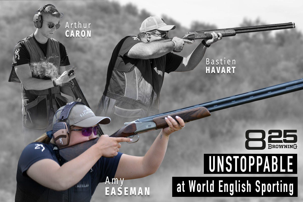 The Browning 825 wins its first world title!