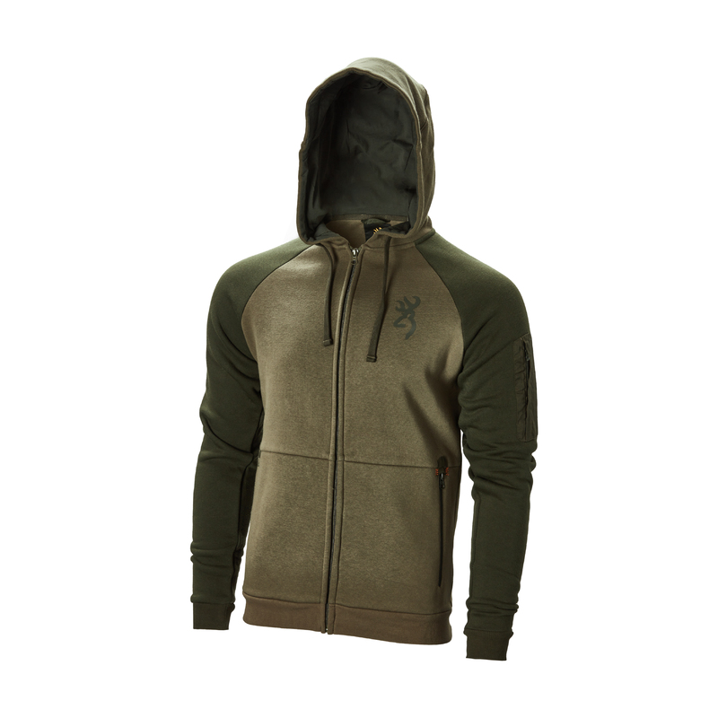 SWEATSHIRT ZIP SNAPSHOT TWO TONES