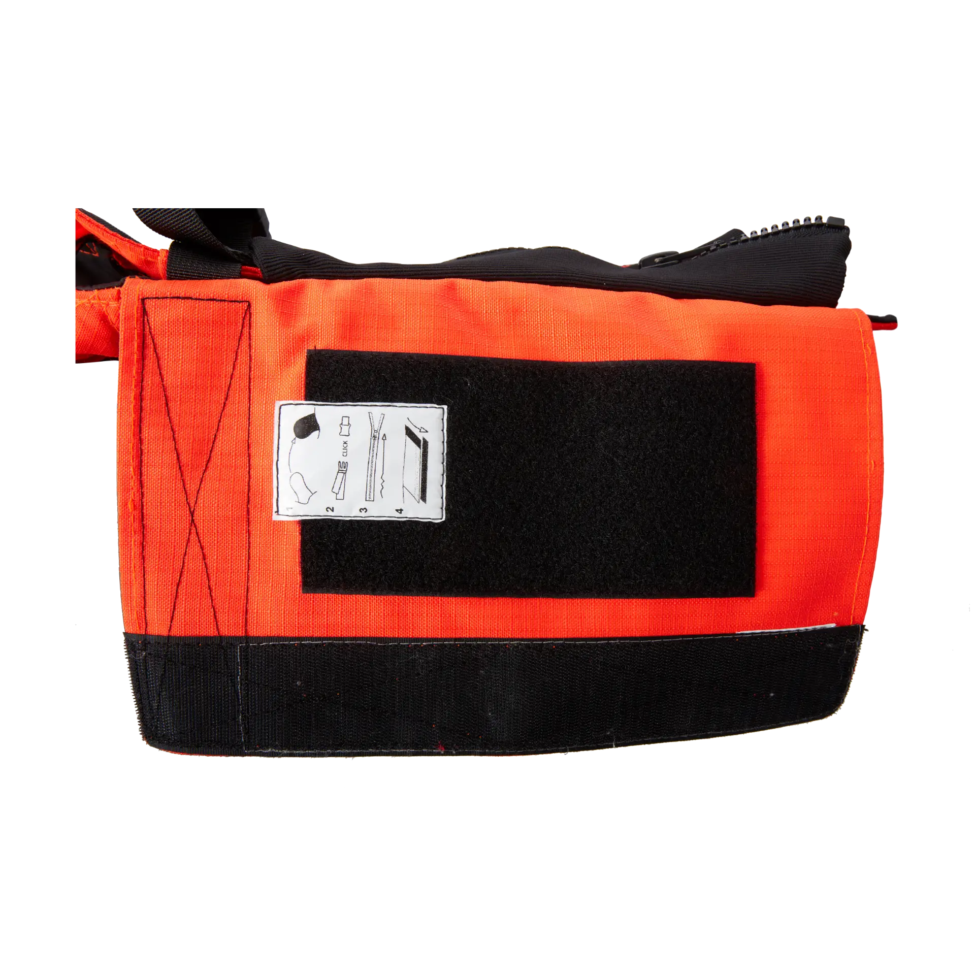 Browning dog vest orange top